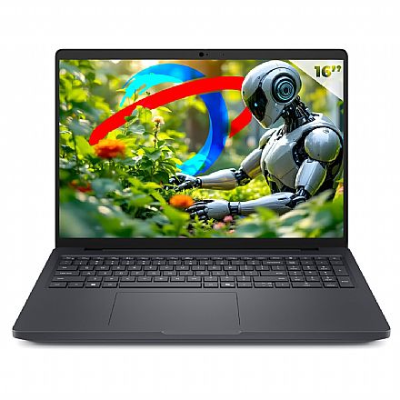 Notebook Dell Pro Max 16 MC16250 - Intel Core Ultra 7 265H vPro, RAM 32GB, SSD 1TB, RTX 2000, Tela 16" Full HD+ Touch, Windows 11 Professional - Preto - Outlet