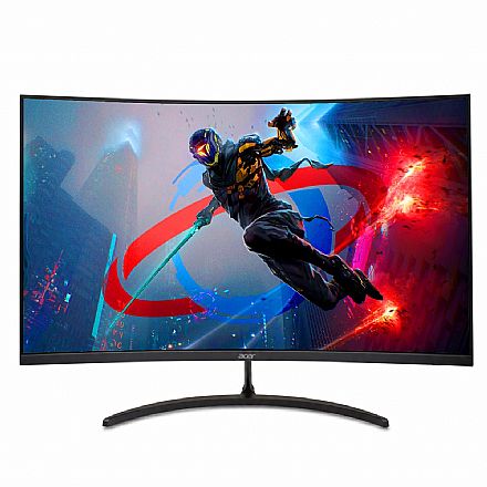 Monitor 31.5" Acer EDT320Q S3BIIPX Curvo - Full HD VA - 180Hz - 1ms - FreeSync Premium - HDMI/DisplayPort
