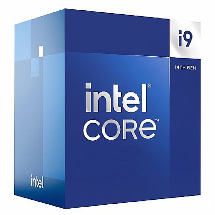 Intel® Core i9 14900F - LGA 1700 - 2.0GHz (Turbo 5.8GHz) - Cache 36MB - 14ª Geração - BX8071514900F
