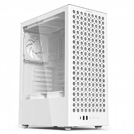 Gabinete Gamer Aerion Arch III GAB110 - Lateral em Vidro Temperado e Frontal Mesh - ATX - Branco - 70839