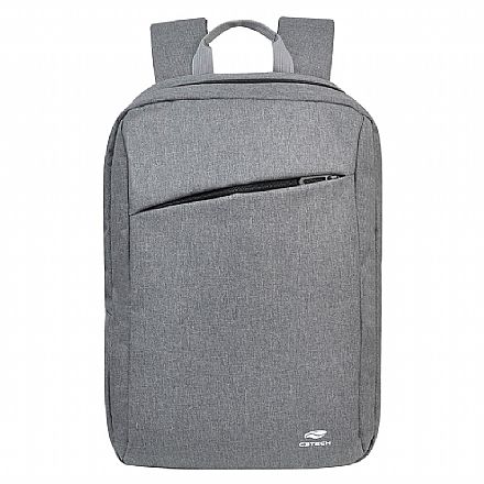 Mochila C3Tech MC-50GY - para Notebook até 15.6" - Cinza