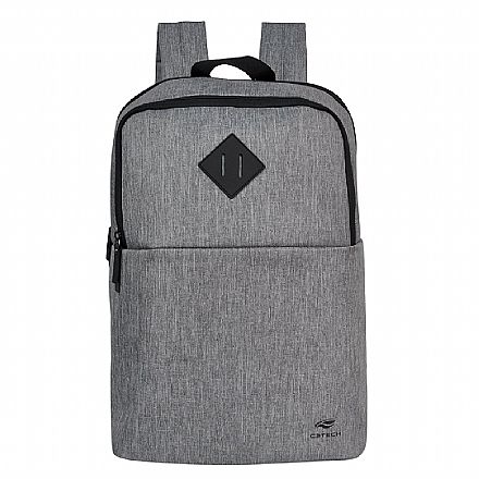 Mochila C3Tech MC-40GY - para Notebook até 15.6" - Cinza