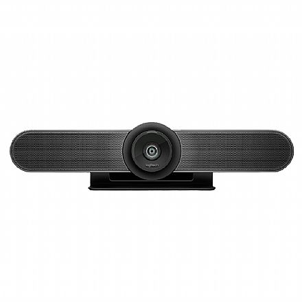 Webcam Logitech MeetUp - Videoconferência em 4K Ultra HD - Viva-voz - Campo de Visão 120° - Bluetooth - Preta - 960-001101