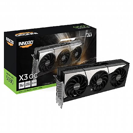 GeForce RTX 5090 32GB GDDR7 512bits - Inno3D X3 OC - N50903-32D7X-17593928