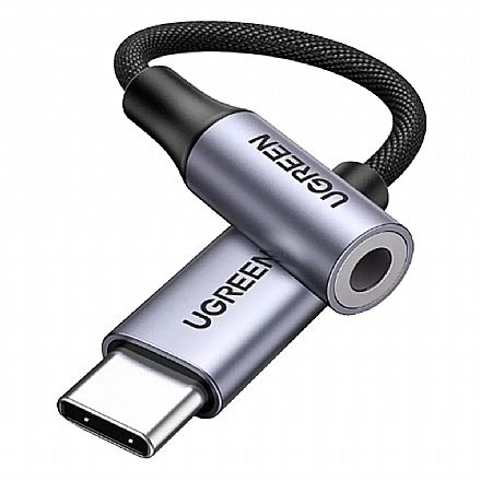 Adaptador Conversor USB-C para P3 - Conector de fones de ouvido de 3,5 mm - Ugreen AV161