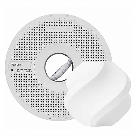 Filamento Para Impressora 3D - PLA LITE Branco - 1Kg - 1,75mm - Bambu Lab A18W01751000SPL