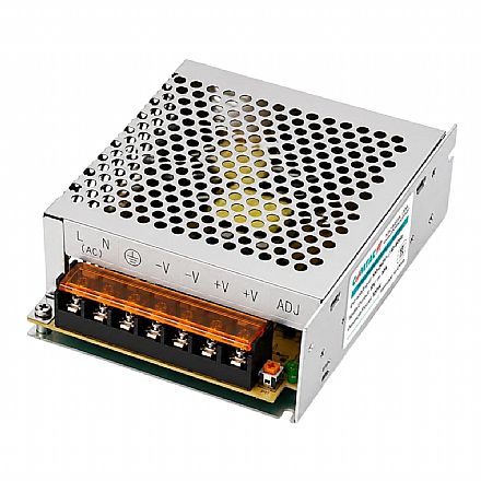 Fonte Chaveada Colmeia Comtac 12V 10A 120W - Metálica - Bivolt - 35107167
