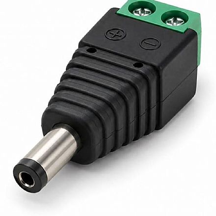 Plug Conector P4 Macho com Borne - Comtac - 10 Unidades - 35307173