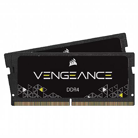 Memória SODIMM 32GB (2x16GB) DDR5 4800MHz Corsair Vengeance - para Notebook - CL40 - CMSX32GX5M2A4800C40