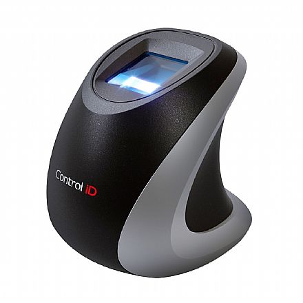 Leitor Biométrico Control iD iDBio - USB 2.0 - 500 DPI - Cabo 1.5m - Armazenamento 3000 Digitais - Preto - IDBIO
