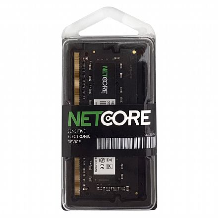 Memória SODIMM 16GB DDR4 3200MHz Netcore - para Notebook - CL22 - NET416384SO32LV