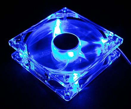 Cooler 120mm Akasa com LED Azul - AK-174CB-4BLS